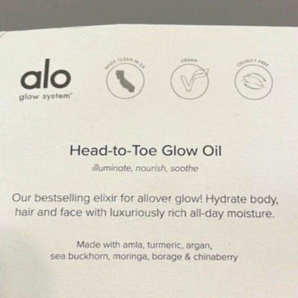 NEW Alo Yoga Glow Oil & Magnesium Spray Mini Duo - Picture 2 of 11
